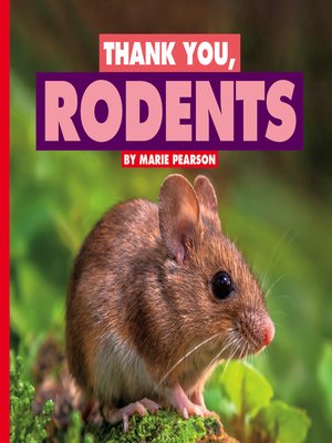 cover image of Thank You, Rodents